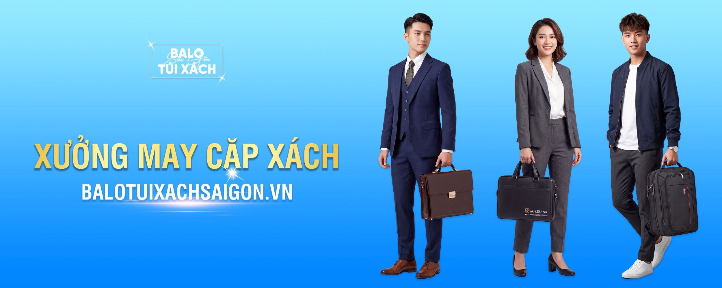 Balo Túi Xách Sài Gòn - xưởng may cặp xách uy tín giá rẻ