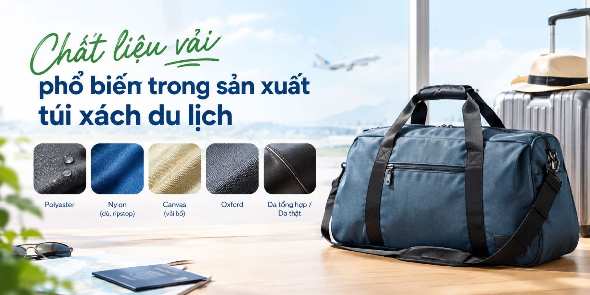 chất liệu sản xuất túi xách du lịch