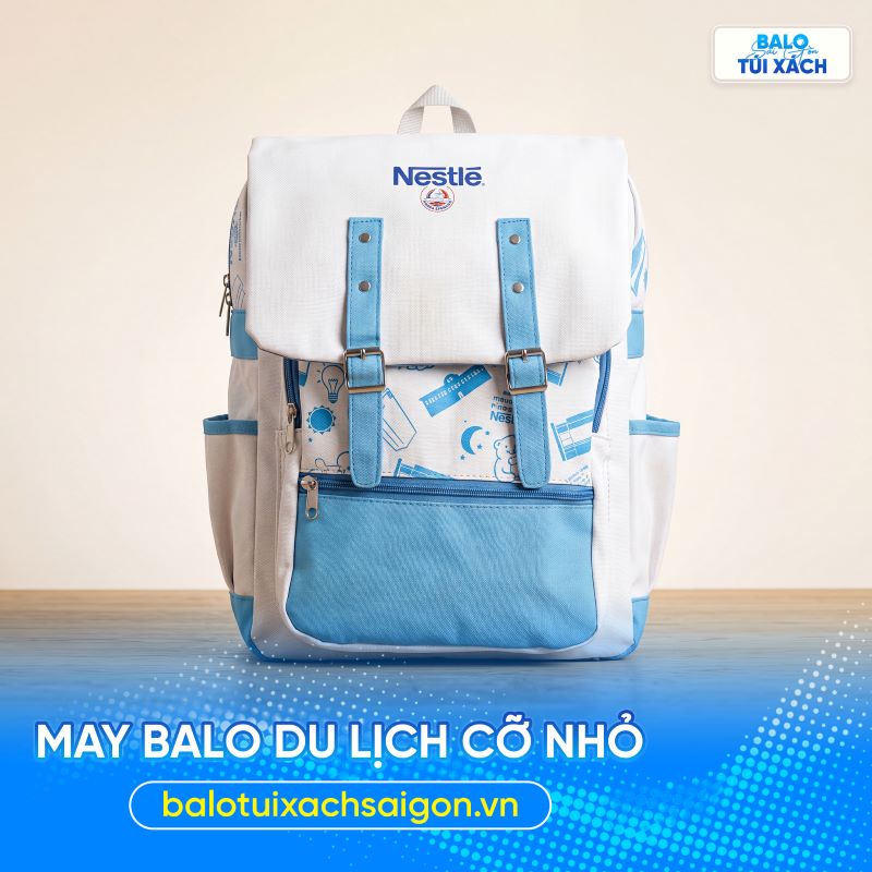 May balo du lịch cỡ nhỏ