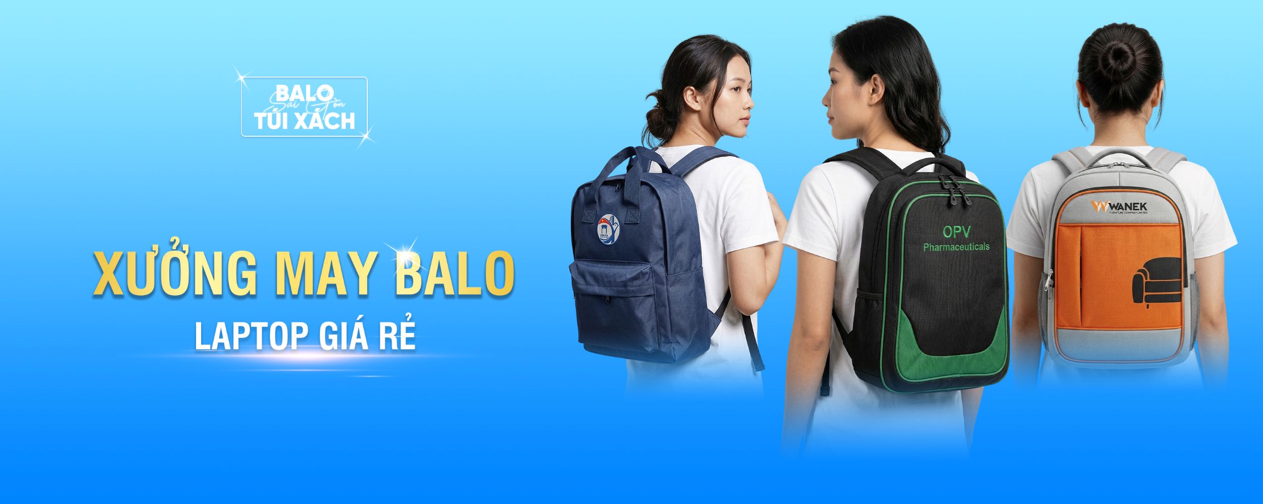 may balo laptop theo yêu cầu tại Balo Túi Xách Sài Gòn