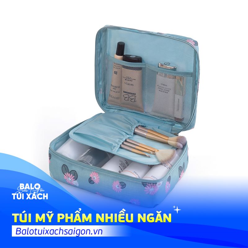Túi mỹ phẩm nhiều ngăn