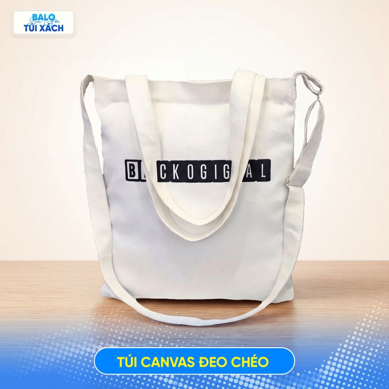 Túi canvas đeo chéo