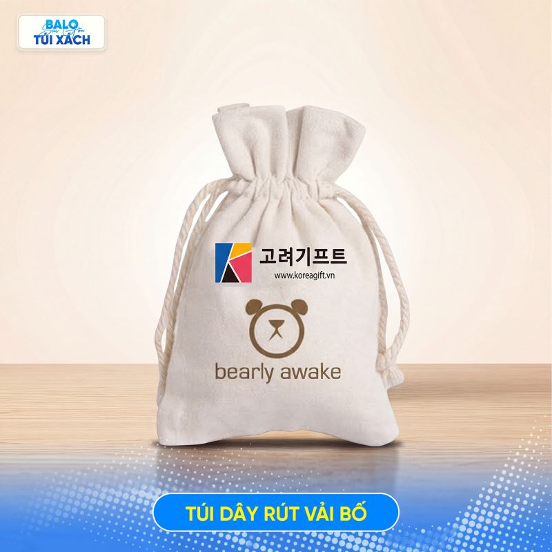 Túi dây rút vải bố