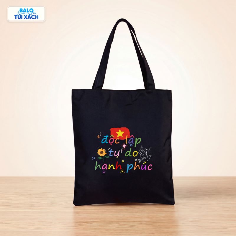 Túi vải canvas in logo 1