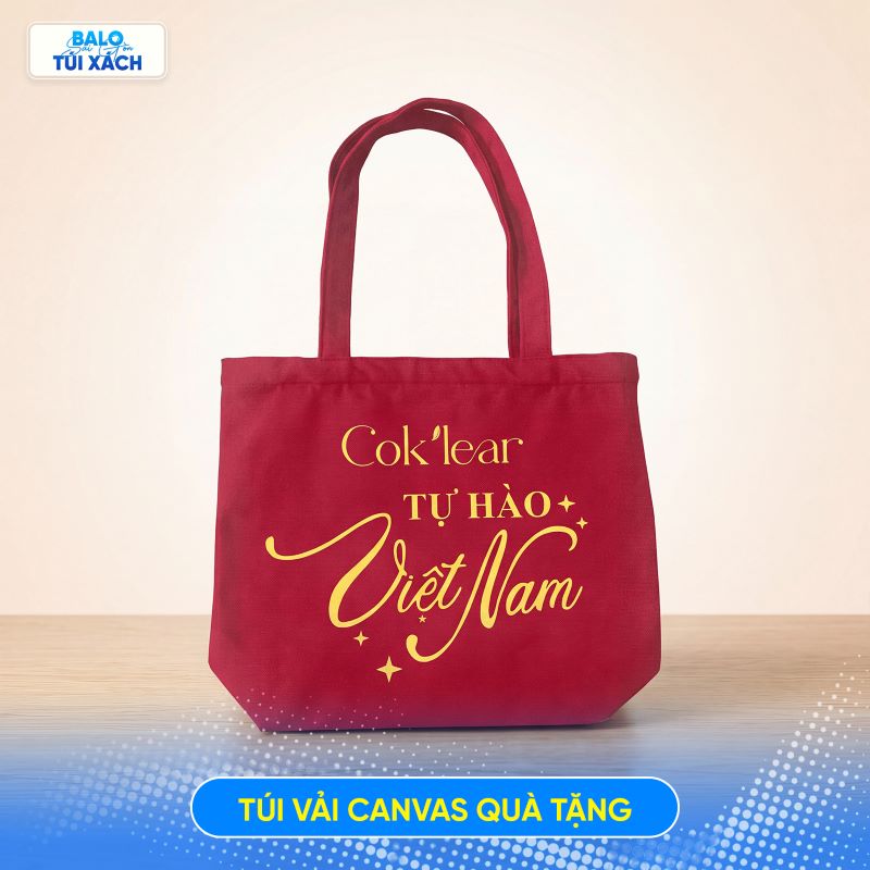 Túi vải canvas quà tặng