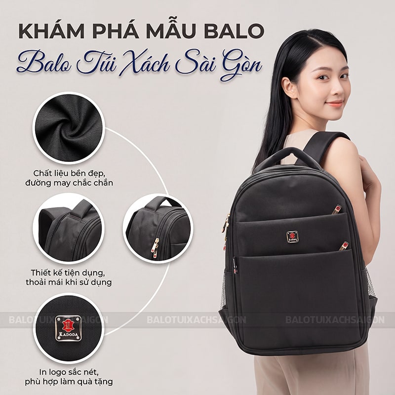 Balo Túi Xách Sài Gòn đón đầu xu hướng ứng dụng vật liệu bền đẹp 3