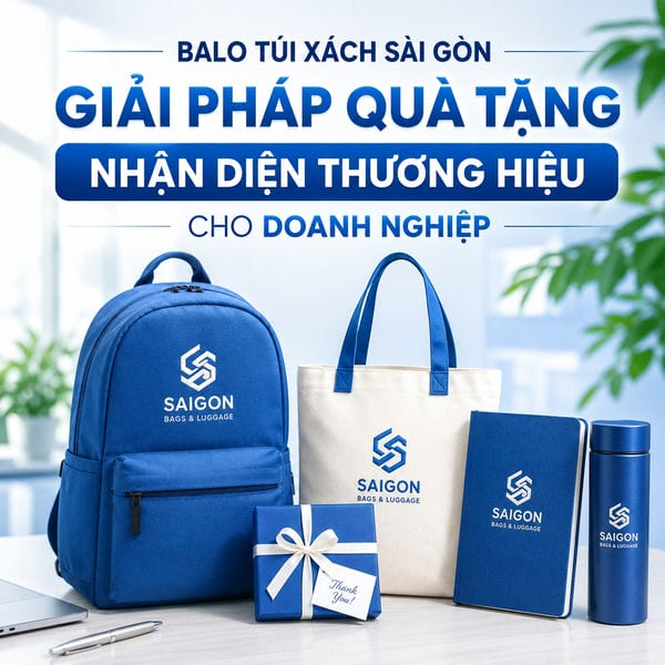 Balo Túi Xách Sài Gòn – Giải pháp quà tặng nhận diện thương hiệu cho doanh nghiệp