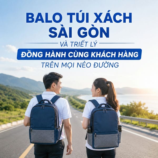 Balo Túi Xách Sài Gòn và triết lý đồng hành cùng khách hàng trên mọi nẻo đường
