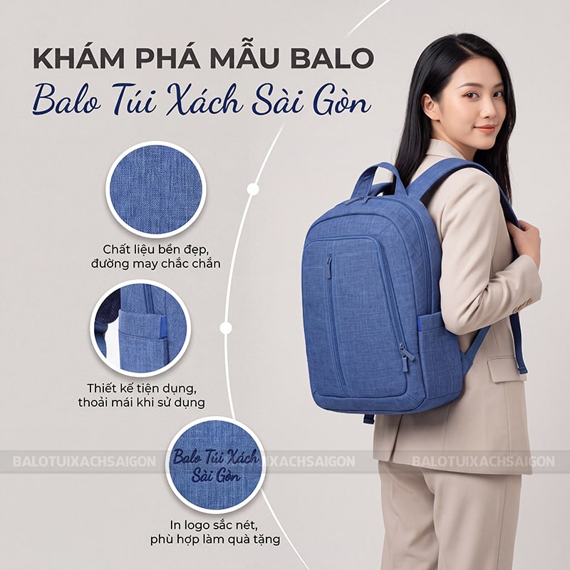 Đặt may balo sự kiện tiết kiệm chi phí cùng Balo Túi Xách Sài Gòn 1