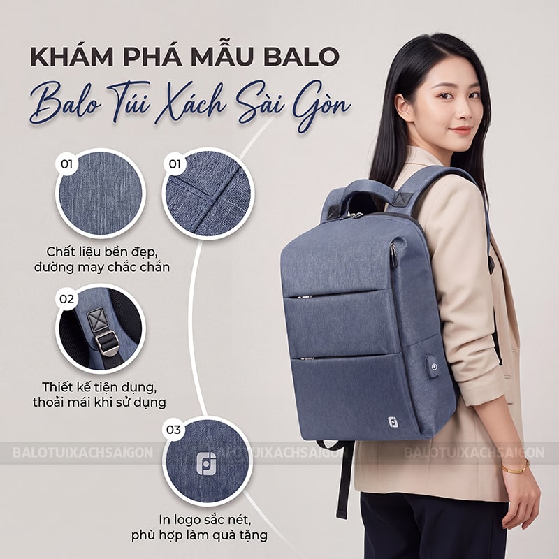 Đặt may balo sự kiện tiết kiệm chi phí cùng Balo Túi Xách Sài Gòn 2