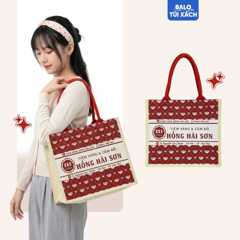 Dòng sản phẩm túi canvas quà tặng nổi bật tại Balo Túi Xách Sài Gòn 1