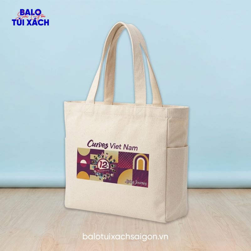 Dòng sản phẩm túi canvas quà tặng nổi bật tại Balo Túi Xách Sài Gòn 12