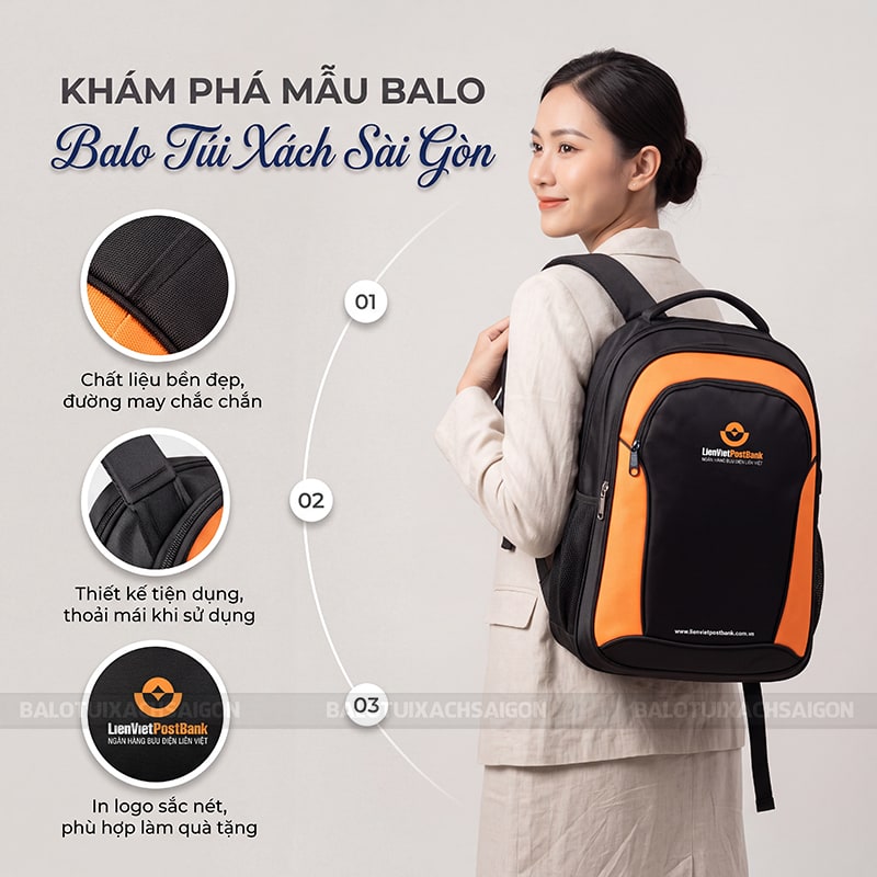 Giải pháp balo đồng phục học sinh chuyên nghiệp từ Balo Túi Xách Sài Gòn 1