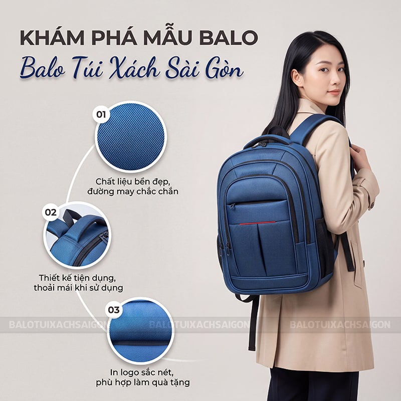 Giải pháp balo đồng phục học sinh chuyên nghiệp từ Balo Túi Xách Sài Gòn 2