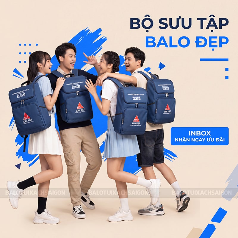 Giải pháp balo đồng phục học sinh chuyên nghiệp từ Balo Túi Xách Sài Gòn 9