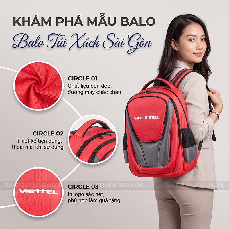 Top 6+ Xưởng may balo giá rẻ, chất lượng tại TPHCM 1