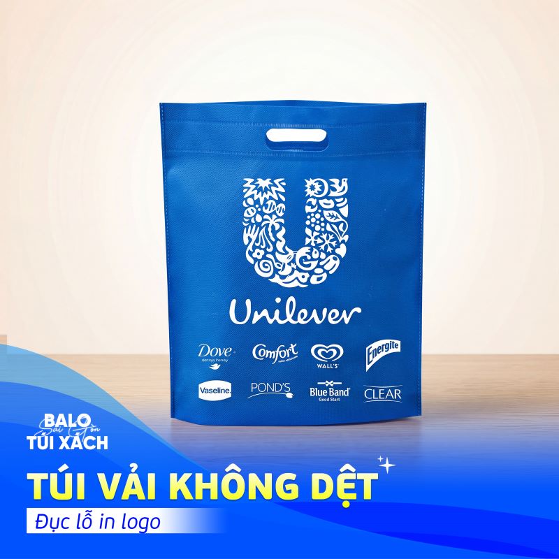 Túi vải không dệt in logo